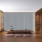Gray Wood Slat Peel and Stick Wallpaper - Image 6