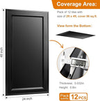 WOWSTAR 12-Pack 2x4ft Drop Ceiling Tiles, Waterproof Glue up Ceiling Panels - Image 5