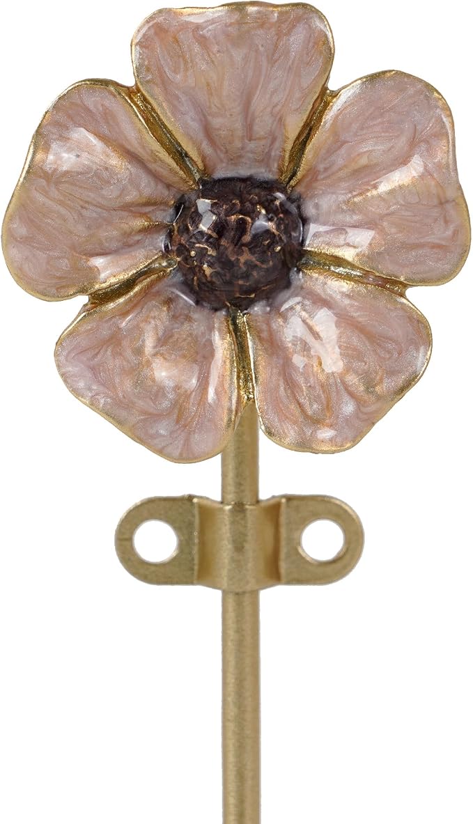 SOFFEE DESIGN Set of 5 Floral Wall Hooks, French Garden Eye-catching Entryway - Image 7