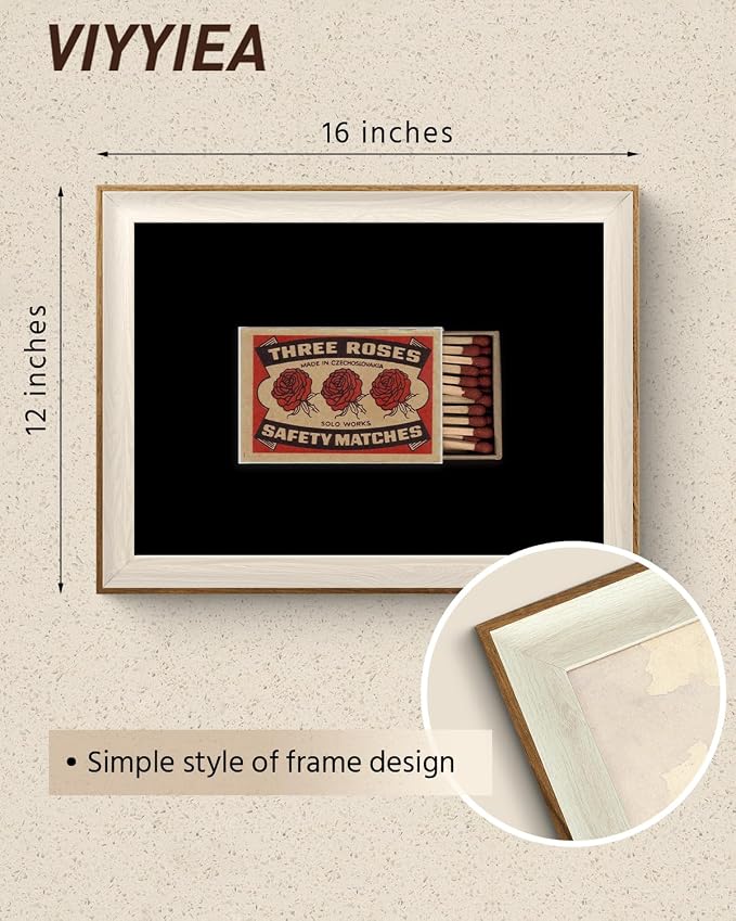 VIYYIEA Vintage Framed Wall Art - Image 2