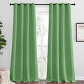 NICETOWN Froest Green Blackout Curtains 96 inches Length by NICETOWN