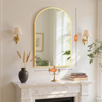 NEWBULIG 24X36 Inch Arched Bathroom Mirror - Image 5