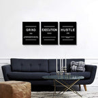 Framed Canvas Wall Art Success Quote, Office Wall Art, Positive Motivational - Image 8