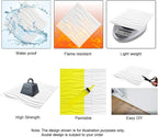 Art3d Navy Blue 3D Wall Panel PVC Slim Wave Covers 32 Sqft, - Image 8