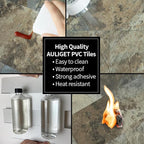 AULIGET 20-Piece Beige & Brown Slate Peel and Stick Backsplash Wall Tiles - Image 4