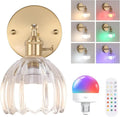 Shenmoyl Vintage Battery Operated Wall Sconce by Shenmoyl