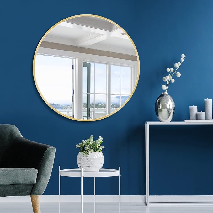 Itrue Round Gold Mirror 36 Inch - Image 4
