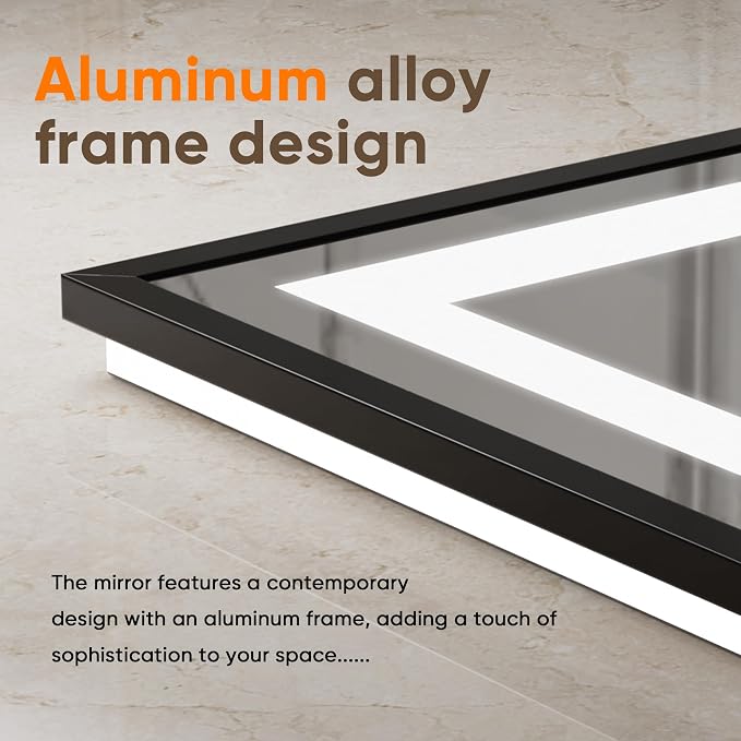 Antok 30X36 LED Bathroom Mirror - Image 3