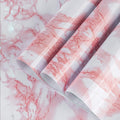 Extra Wide Marble Contact Paper Granite Peel and Stick Wallpaper Pink Glossy by BAYYAPeelandStickWallpaper