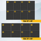 PBHEPJ 8 Pcs Metal Pegboard Panels, Heavy Duty Peg Boards - Image 4