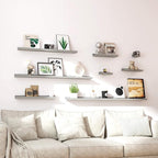 Floating Shelves for Wall Decor, Long Wall Mounted Storage Shelf for Bedroom - Image 6