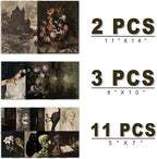 ANERZA 16 PCS Dark Academia Room Decor, Gothic Home Decor, Moody Wall Art Prints - Image 2