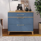 Blue Wallpaper Grasscloth Peel and Stick Wallpaper 17.7inch x 118.1inch - Image 4