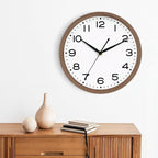 AKCISOT Wall Clock, Modern Small Wall Clocks Battery Operated 10 Inch, Silent - Image 7