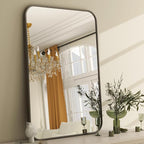 Easly 20 x 28 Inch Bathroom Mirror, Rounded Rectangular Vanity Mirror - Image 7