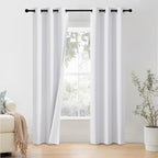 NICETOWN 100% Blackout Window Curtain Panels 90 inch Length by NICETOWN
