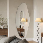 Irregular Full Length Mirror, Asymmetrical Wall Mirrors by TheiaMo