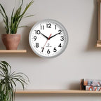 DAXSMY Atomic Wall Clock Analog 10 Inch Battery Operated Modern Decorative - Image 3