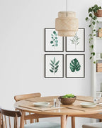 HAUS AND HUES Green Plant Art Print Set of 4-16x20 - Image 5
