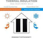 RYB HOME Blackout Curtains for Living Room, Privacy Thermal Insulating Window - Image 4