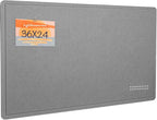 Lightomorrow Bulletin Board, 36 x 24 inches Felt Board by Lightomorrow