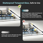 28x36 LED Bathroom Mirror with Lights, Backlit and Front Lit Anti-Fog Lighted - Image 7