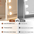 ZL ZELing Makeup Mirror with Lights, Vanity Mirror with Lights, Lighted Makeup - Image 4