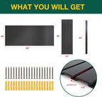 Yuzzy Slat Wall Paneling 4 x 8ft, Garage Slatwall Panel Wall Storage Systems - Image 4