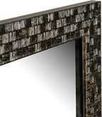 Bathroom Mirrors 40x24 Inch for Wall, Modern Rectangle Black Frame Wall Mounted - Image 4