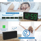 Peakeep Digital Clock, Alarm Clock - Image 4