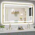 60x36 Inch LED Bathroom Mirror by Briivuemodernmirrors