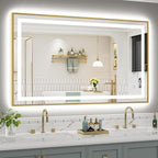 60x36 Inch LED Bathroom Mirror by Briivuemodernmirrors