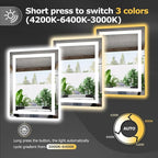 Hivone 24X32 LED Bathroom Mirror - Image 4