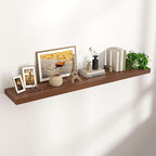 Floating Shelves for Wall 55 inch Long, Engineered Wood Large Wall Shelves by Venusmiles