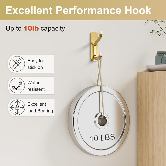 pickpiff Adhesive Wall Coat Hooks - Image 4