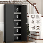 GREATMEET Metal Garage Storage Cabinets, Utility Cabinet - Image 6