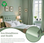 Dimoon 17.7''x393'' Peel and Stick Wallpaper Light Green Contact Paper - Image 2