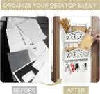Key and Mail Holder for Wall, 2-Slot Mail Organizer Wall Mount - Image 4