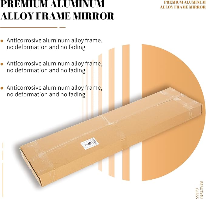 Beauty4U 71" x 32" Full Length Mirror - Image 7