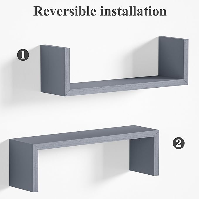 SRIWATANA Floating Shelves for Wall, Wall Shelves for Bathroom, Living Room - Image 7