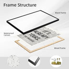 Framed Black And White Retro Newspaper Wall Art ItS Already Yours Universe - Image 2