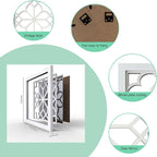 ZEXUIRU 4 Set. Rustic Wall Mirrors - Image 6
