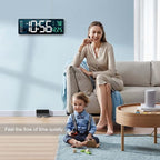 Digital Wall Clock Large Display, Auto Brightness Dimmer Reloj De Pared - Image 4