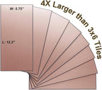 AULIGET 20-Piece Copper Peel and Stick Backsplash Metal Tile, Laundry Room - Image 2