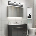 Ralbay 3 Light Dimmable Bathroom Vanity Light LED Modern Matte Black Vanity - Image 6