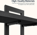 HOOBRO Floating Shelves, 15 Inch Wall Shelf Set of 3, Wall Mounted Storage - Image 8