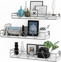 Amaoot Floating Shelves Set of 3, Home Wood Wall Shelf, Farmhouse Shelf by Amoot