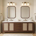 WallBeyond 28" x 40" Wood Bathroom Mirror - Image 7