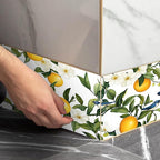 IVN Wallpaper Border Peel and Stick PVC Citrus Blossom and Bird Design 4x196 - Image 5