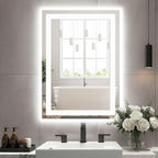 Sweetcrispy 24"x32" Smart Anti-Fog LED Bathroom Mirror by Sweetcrispy